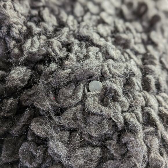 IRO Paris Catleen Boucle Knit Vest Gray Sleeveless Cowl Neck Layering Sweater 36 - Picture 10 of 16